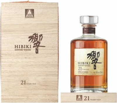 Hibiki 21 Years 100th Anniversary Edition Japanese Blended Whisky 700ml