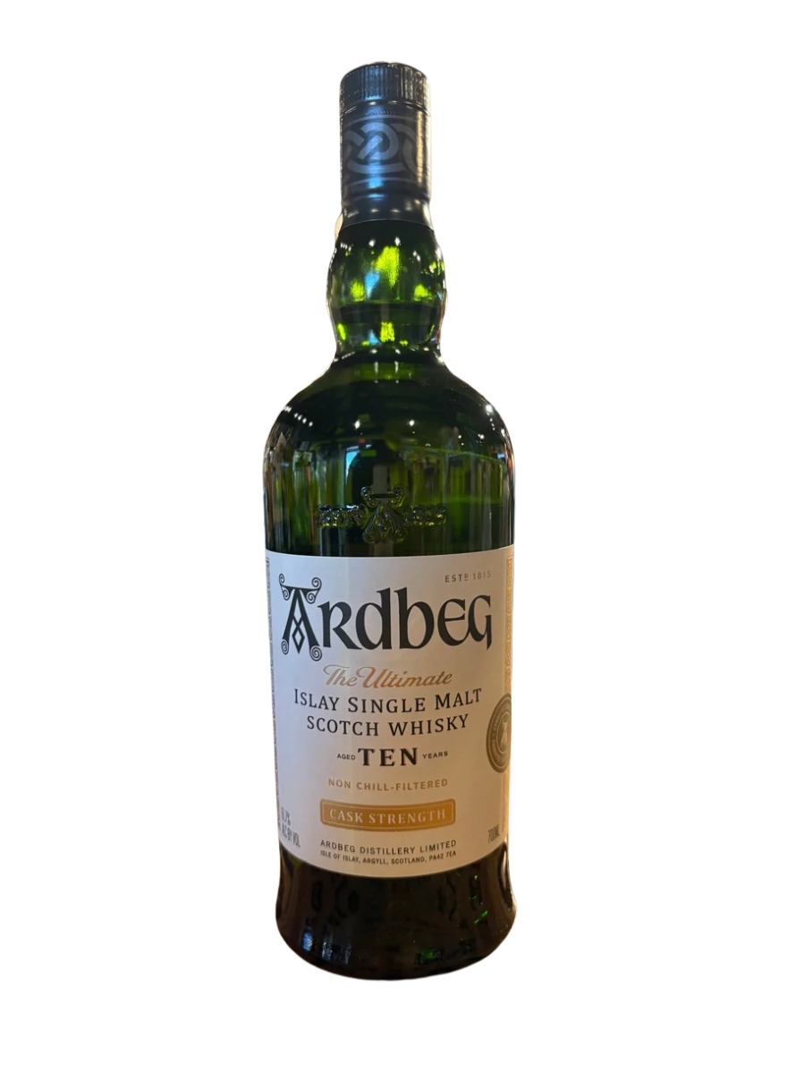 Ardbeg the Ultimate Ten Year Old Cask Strength 123.4 Proof Single Malt Scotch Whisky 700ml Limit 2