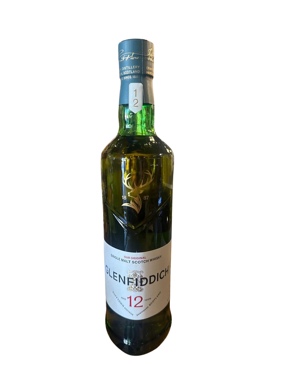 Glenfiddich 12 Year Old Single Malt Scotch Whisky 750ml
