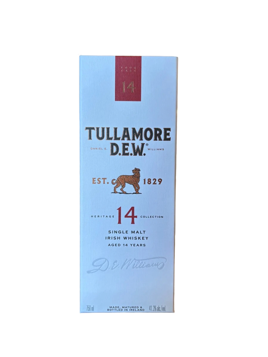 Tullamore Dew 14 Year Old Single Malt Irish Whiskey (750ml)