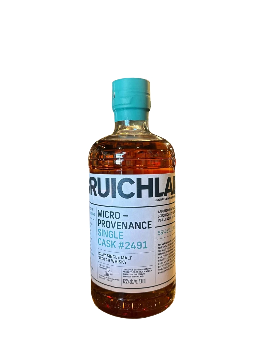 Bruichladdich Micro-provenance Single Cask #2491 124.4 Proof 700ml