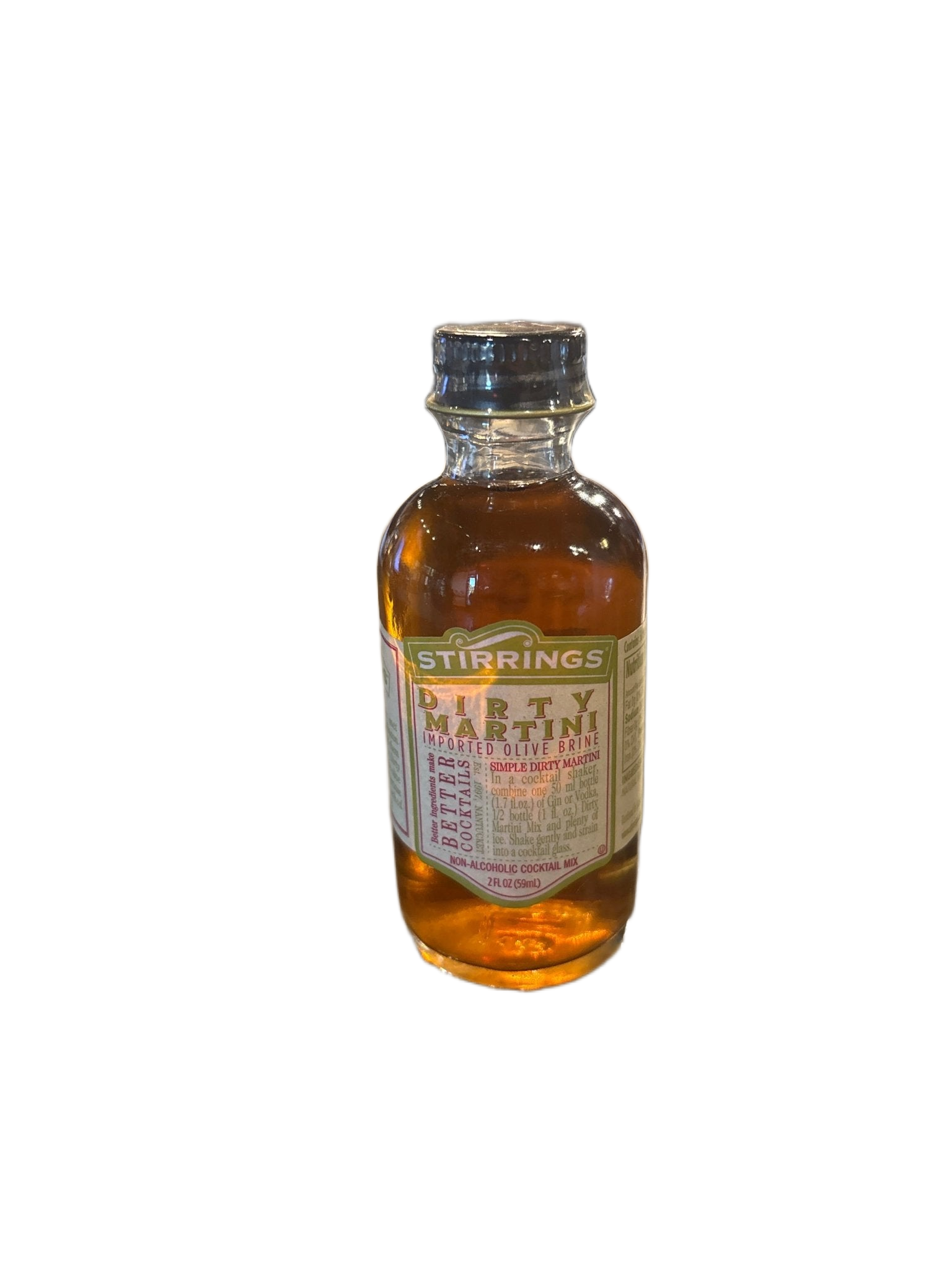 Stirrings Cocktail Mixer Dirty Martini 2oz