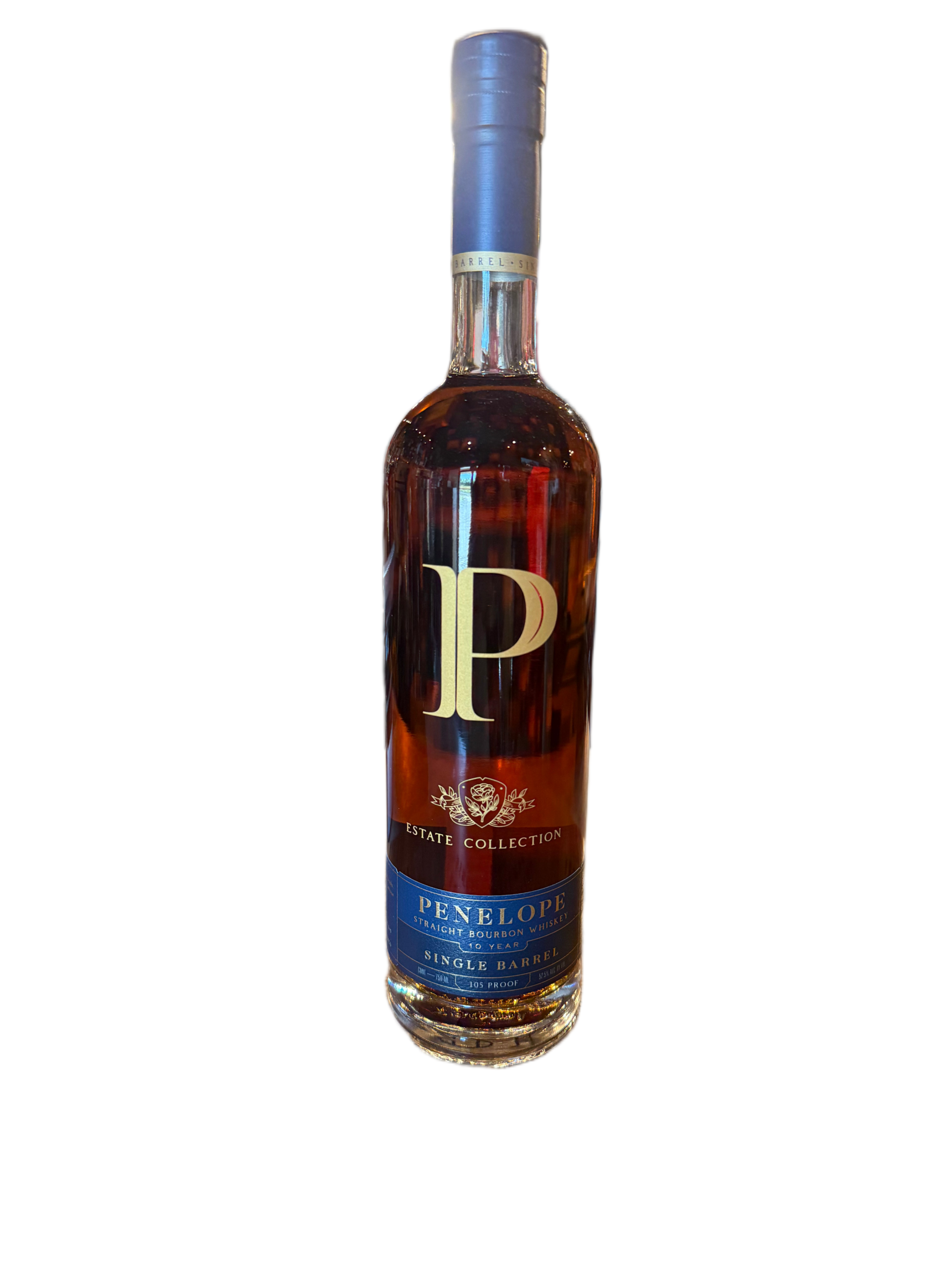 Penelope Estate Collection 36% Rye Single Barrel 10 Year 105 Proof 750ml