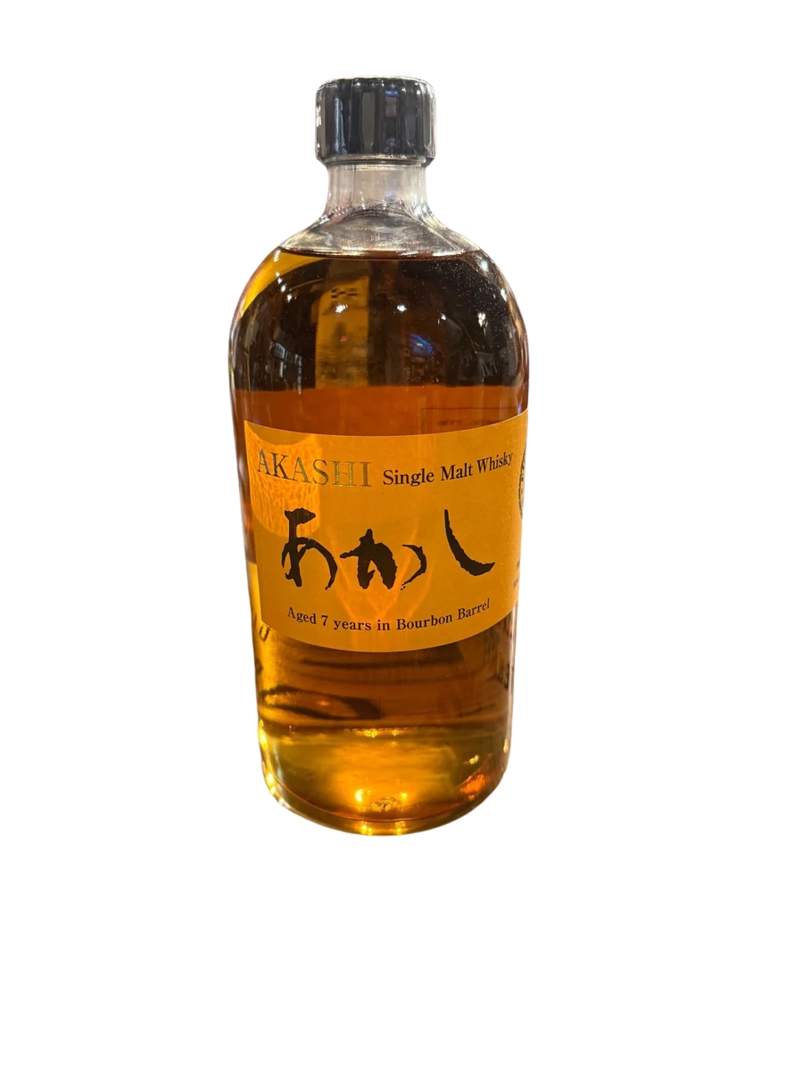 Akashi Aged 7 Year in Bourbon Barrel Single Malt Whisky 750ml