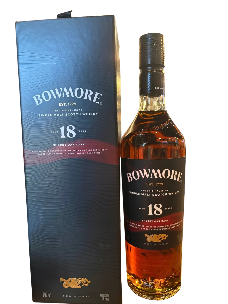 Bowmore 18 Year Old - Sherry Oak Cask 700ml