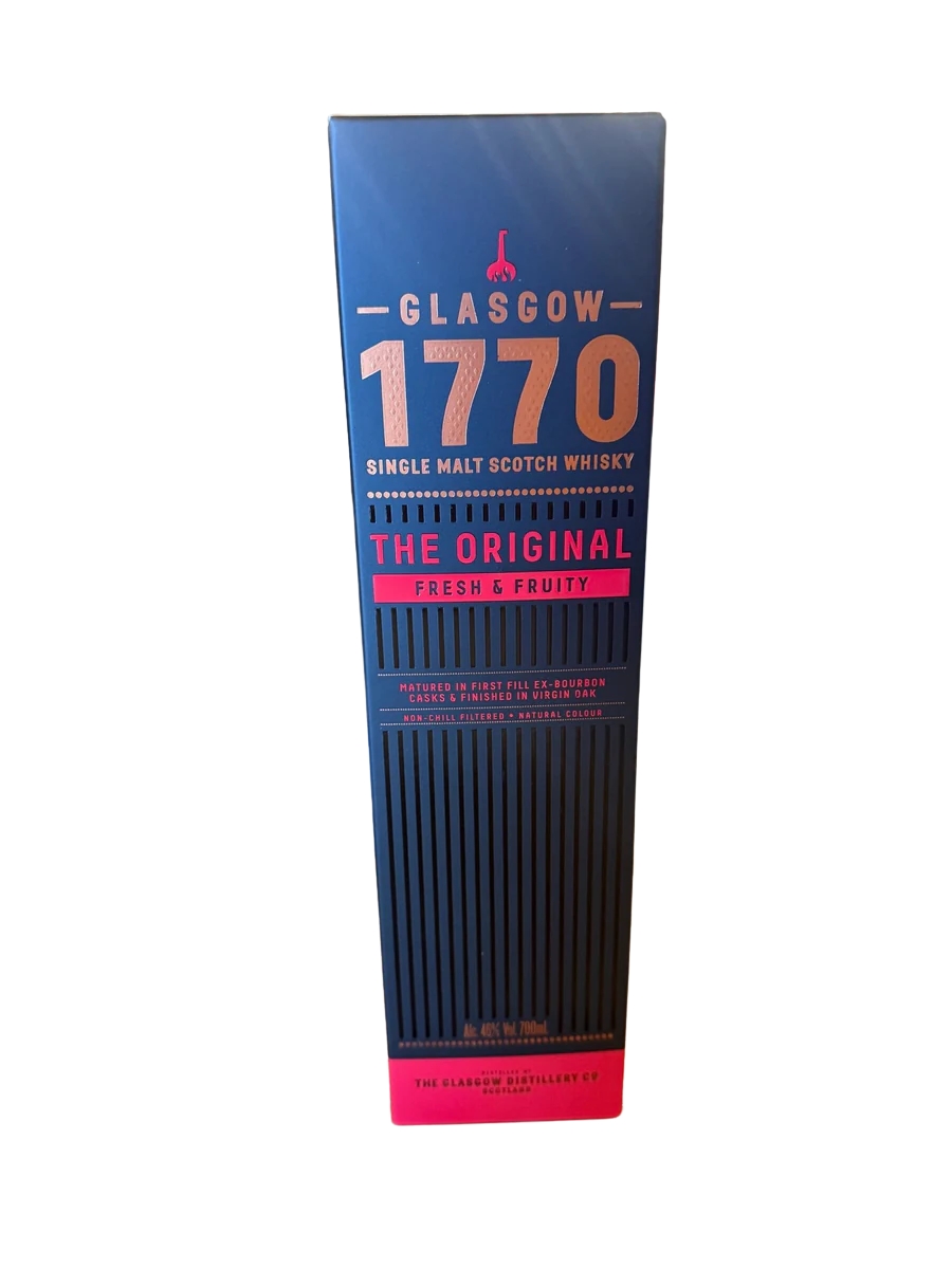 The Glasgow Distillery 1770 Single Malt Original 46% Alc 700ml