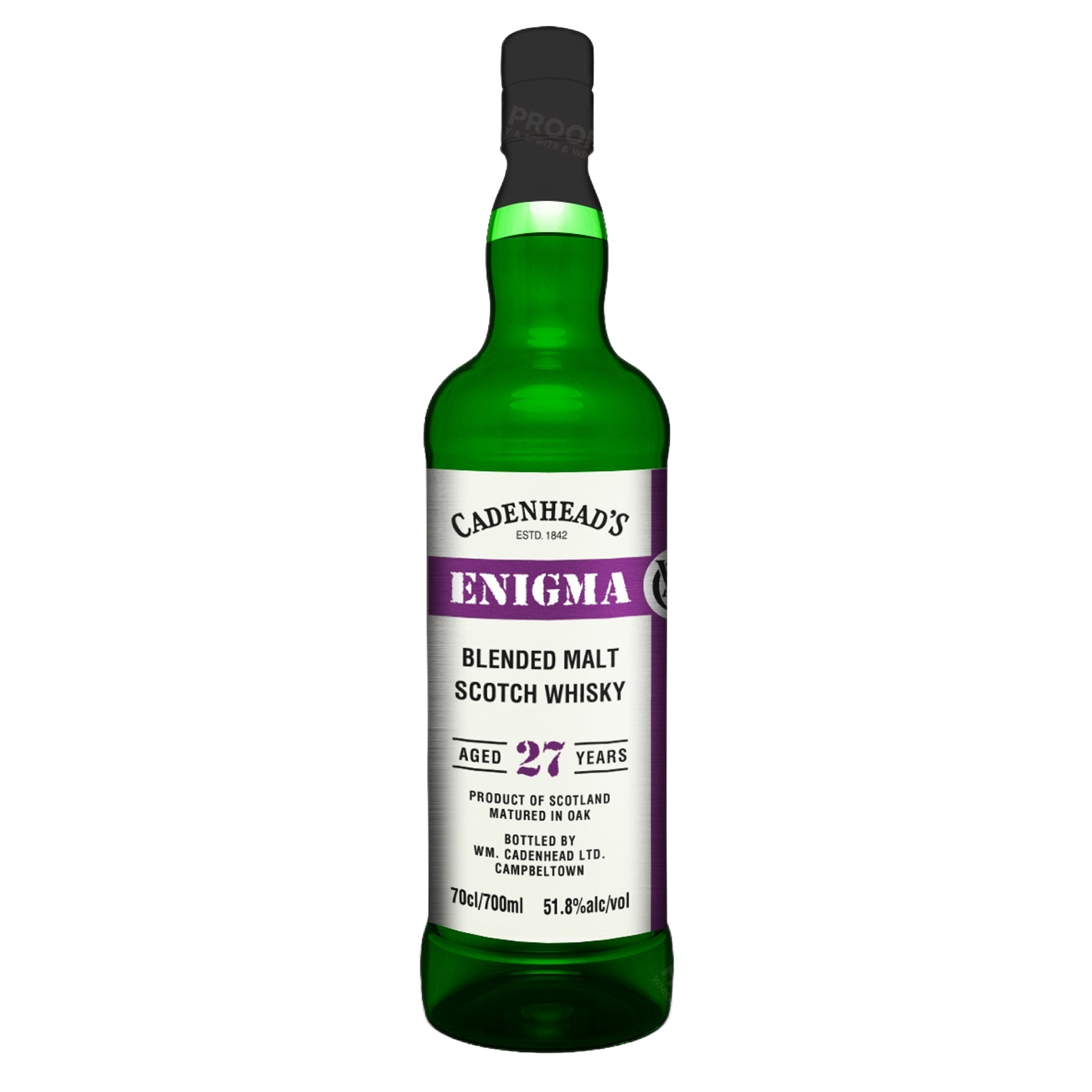 Cadenhead's Enigma 1997 27 Year Old Blended Malt Whisky from Scotland 700ml