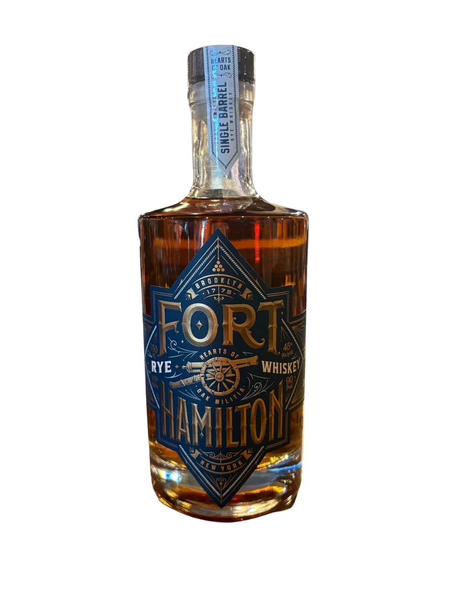 Fort Hamilton Single Barrel Rye Whiskey 750ml