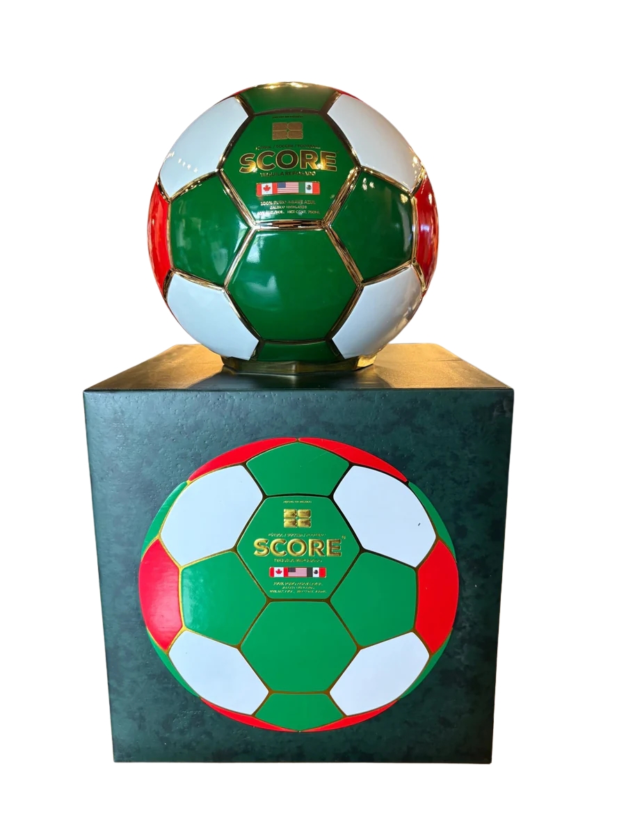 Score Reposado Tequila 2026 Limited Edition Mexico Soccer Ball 750ml