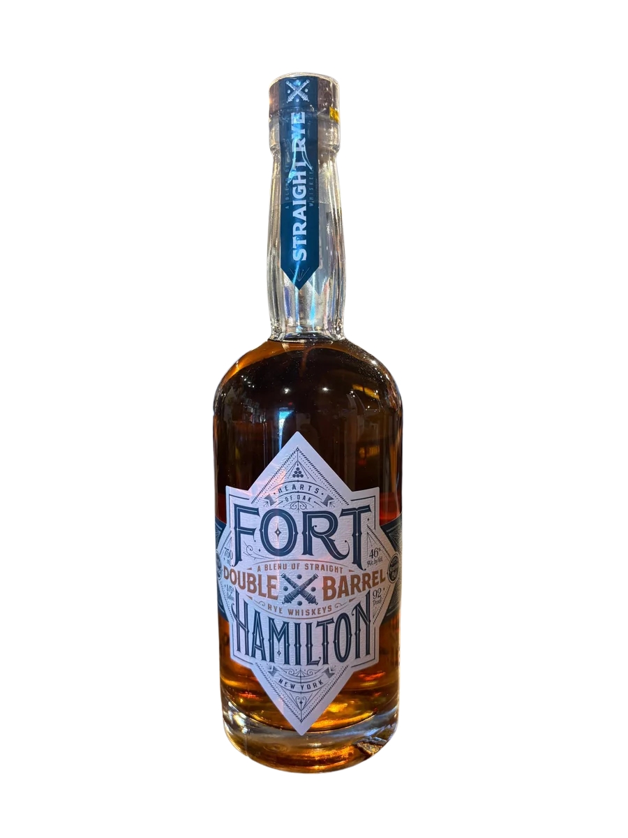 Fort Hamilton Double Barrel Rye Whiskey 750ml