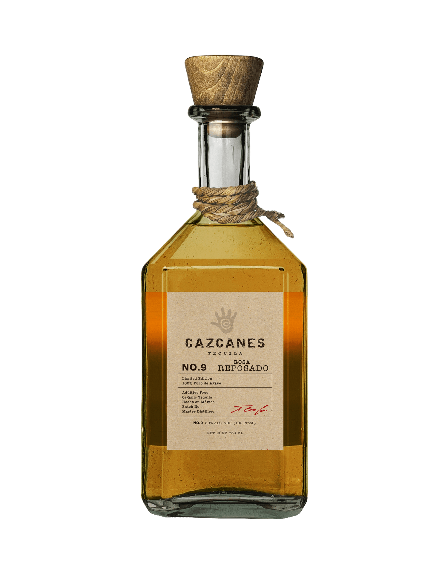 Cazcanes Tequila Rosa Reposado No. 9 100 Proof