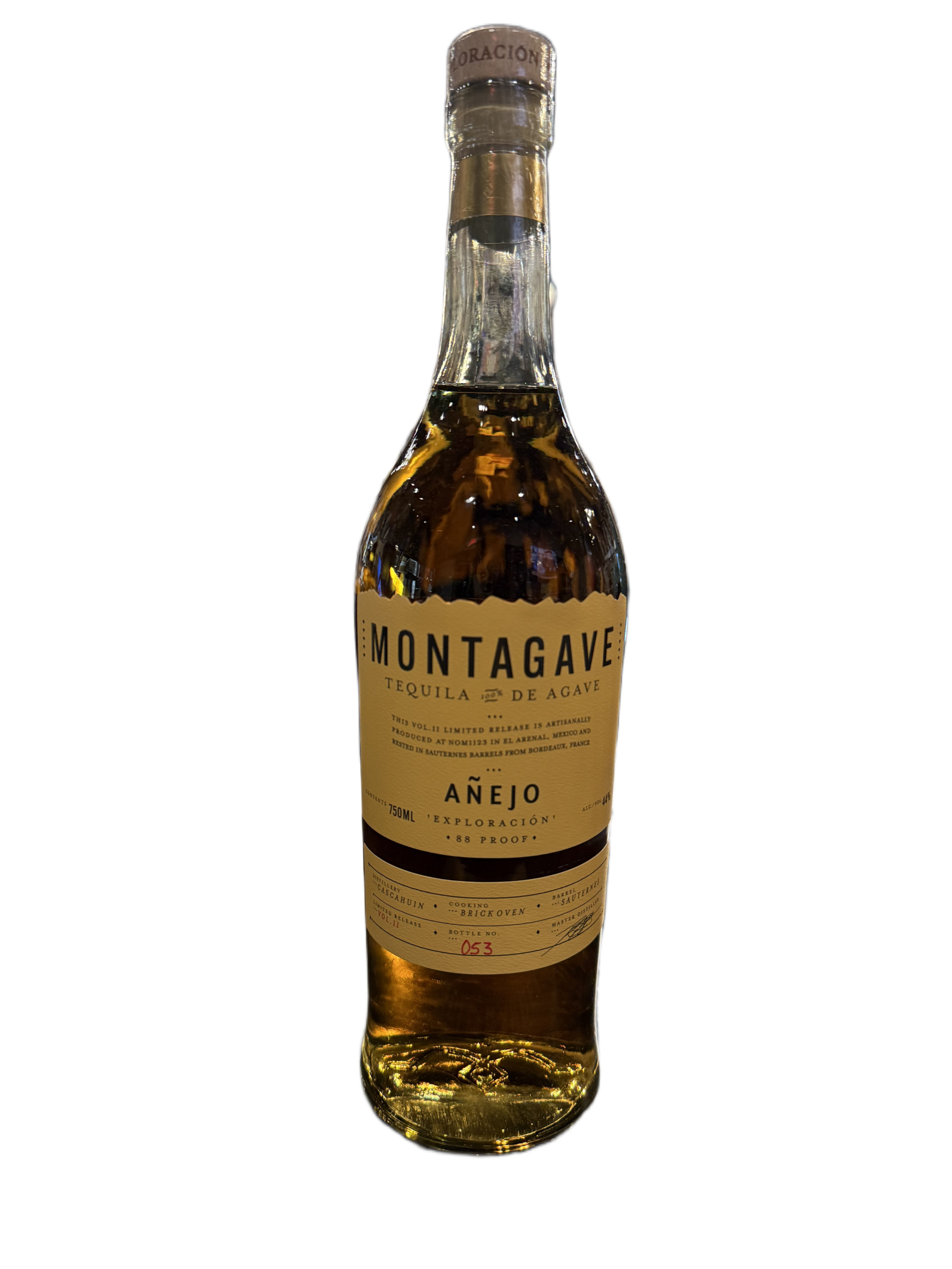 Montagave 'exploración' Volume II Añejo 750ml