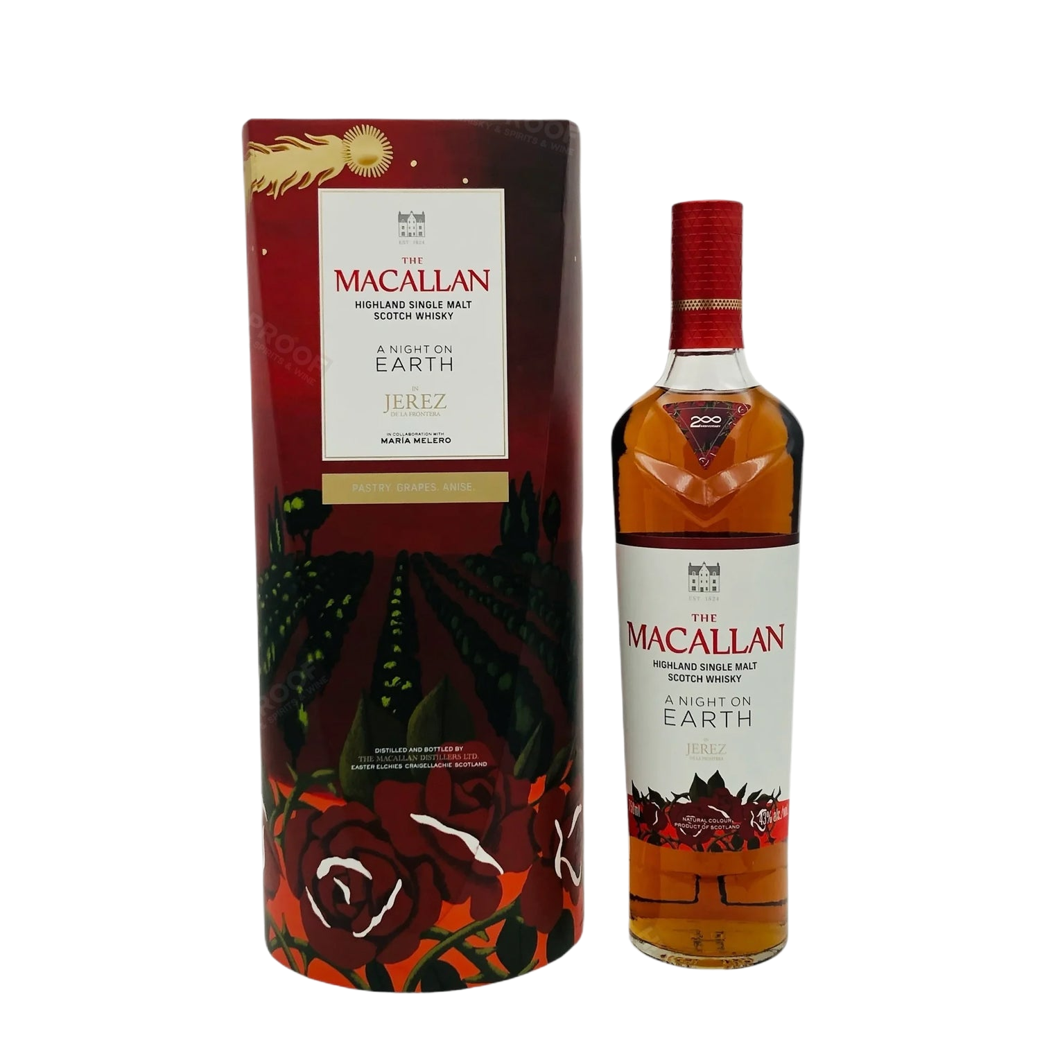 Macallan a Night on Earth in Jerez Speyside Single Malt Whisky 750ml