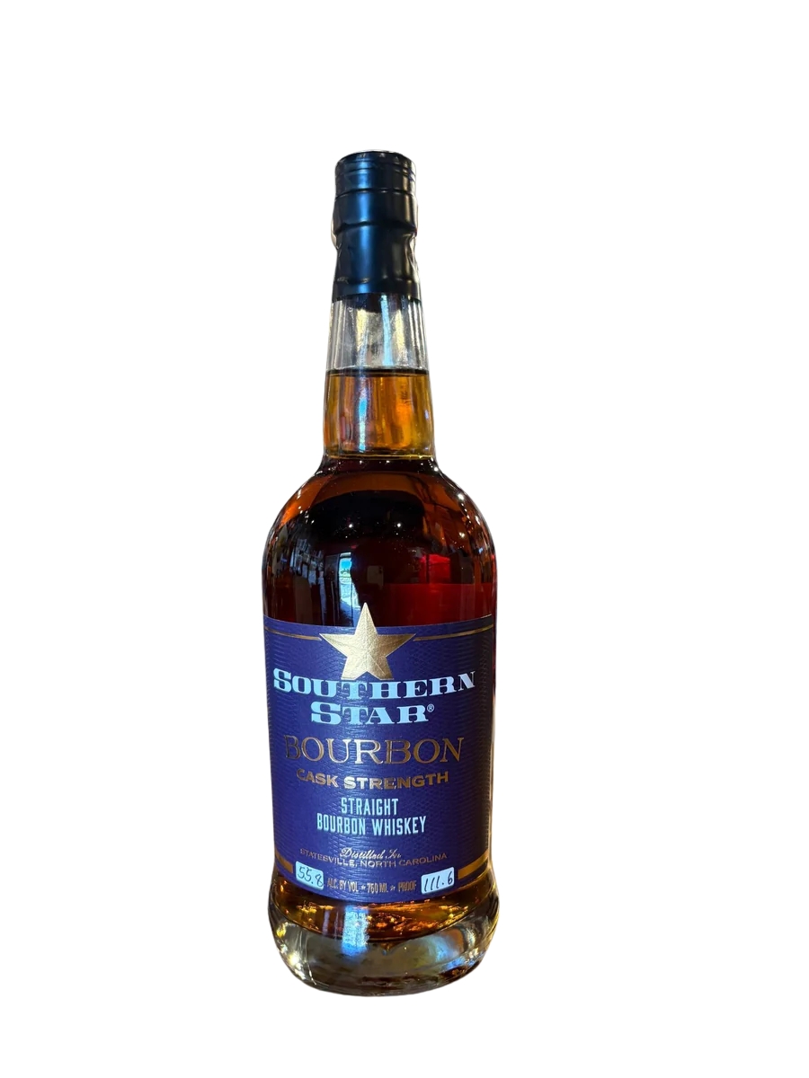 Southern Star Paragon Cask Strength 111.6 Proof Straight Bourbon Whiskey 750ml