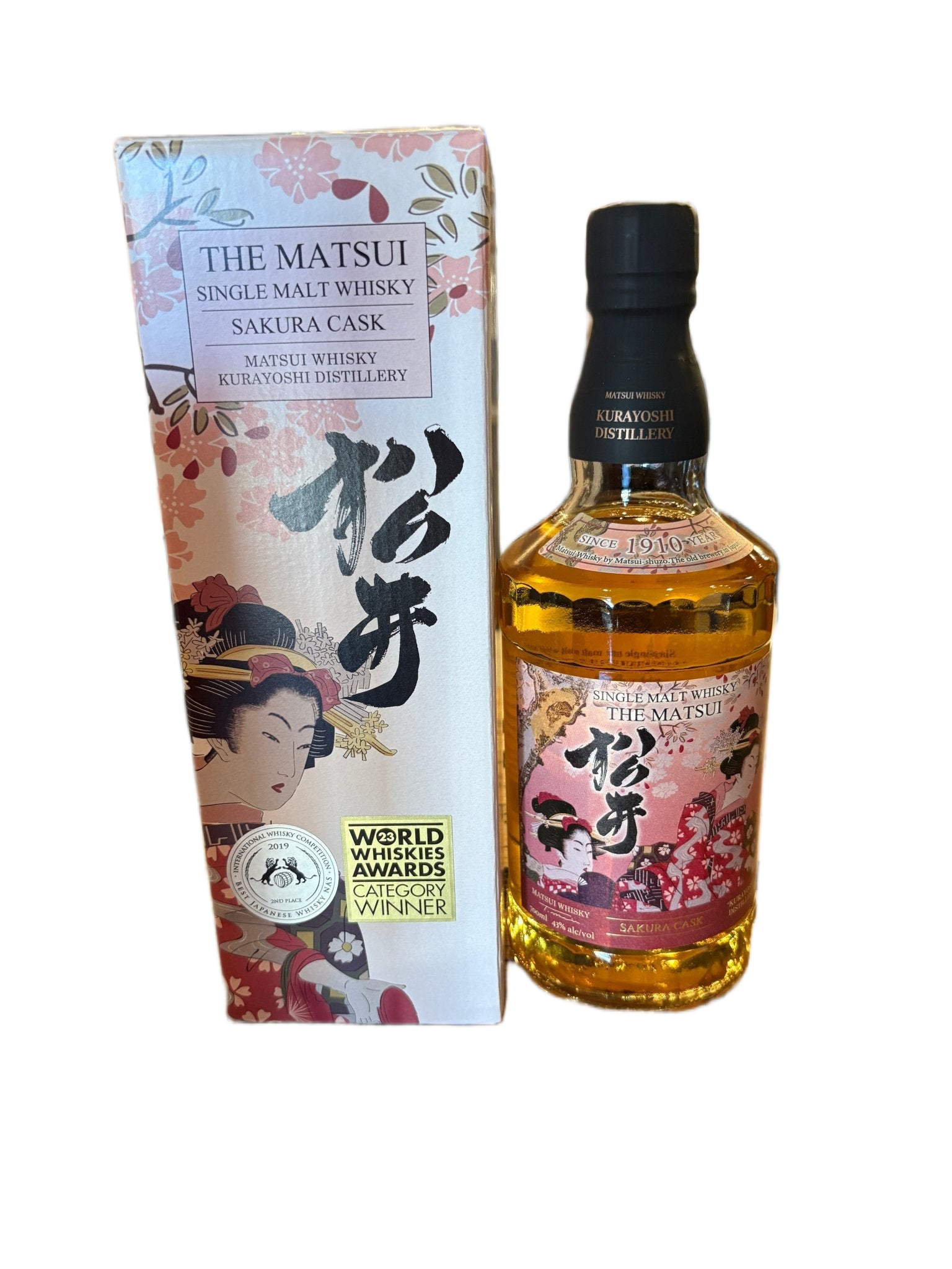 Matsui Single Malt Sakura Cask 86 Proof 700ml