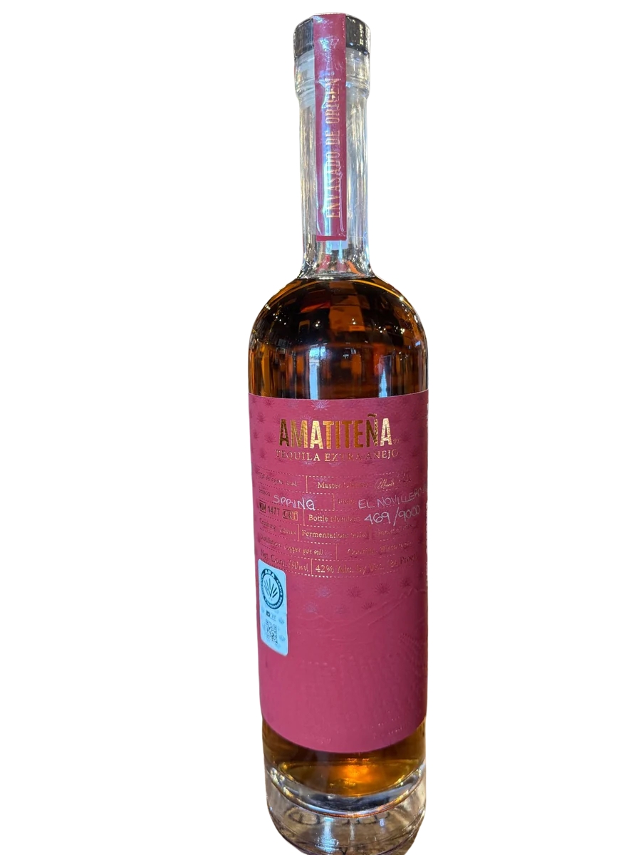 Amatitena Tequila Extra Anejo with 84 Proof 750ml