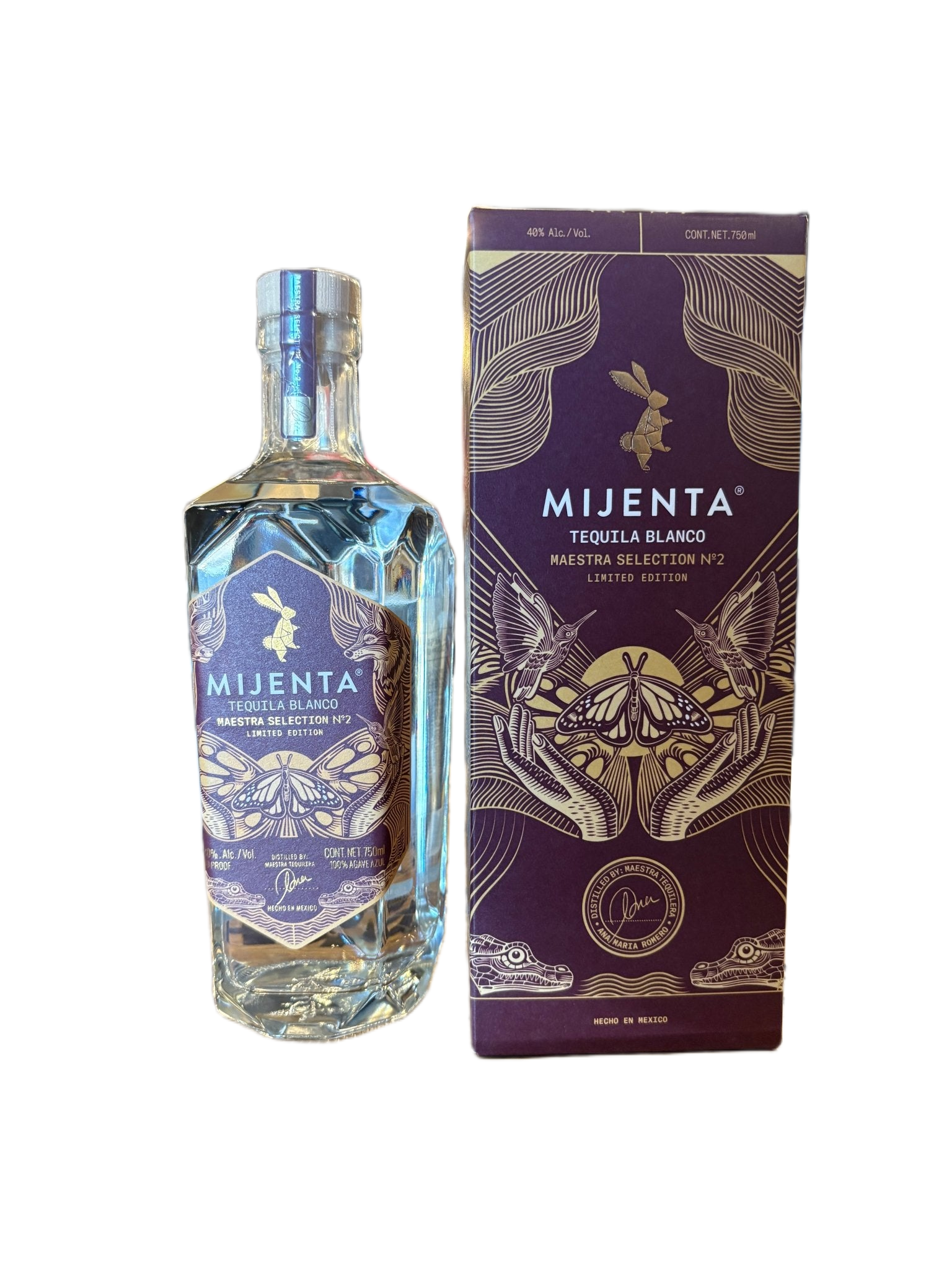 Mijenta Tequila Blanco Maestra Selection Nº 2 (750 mL)