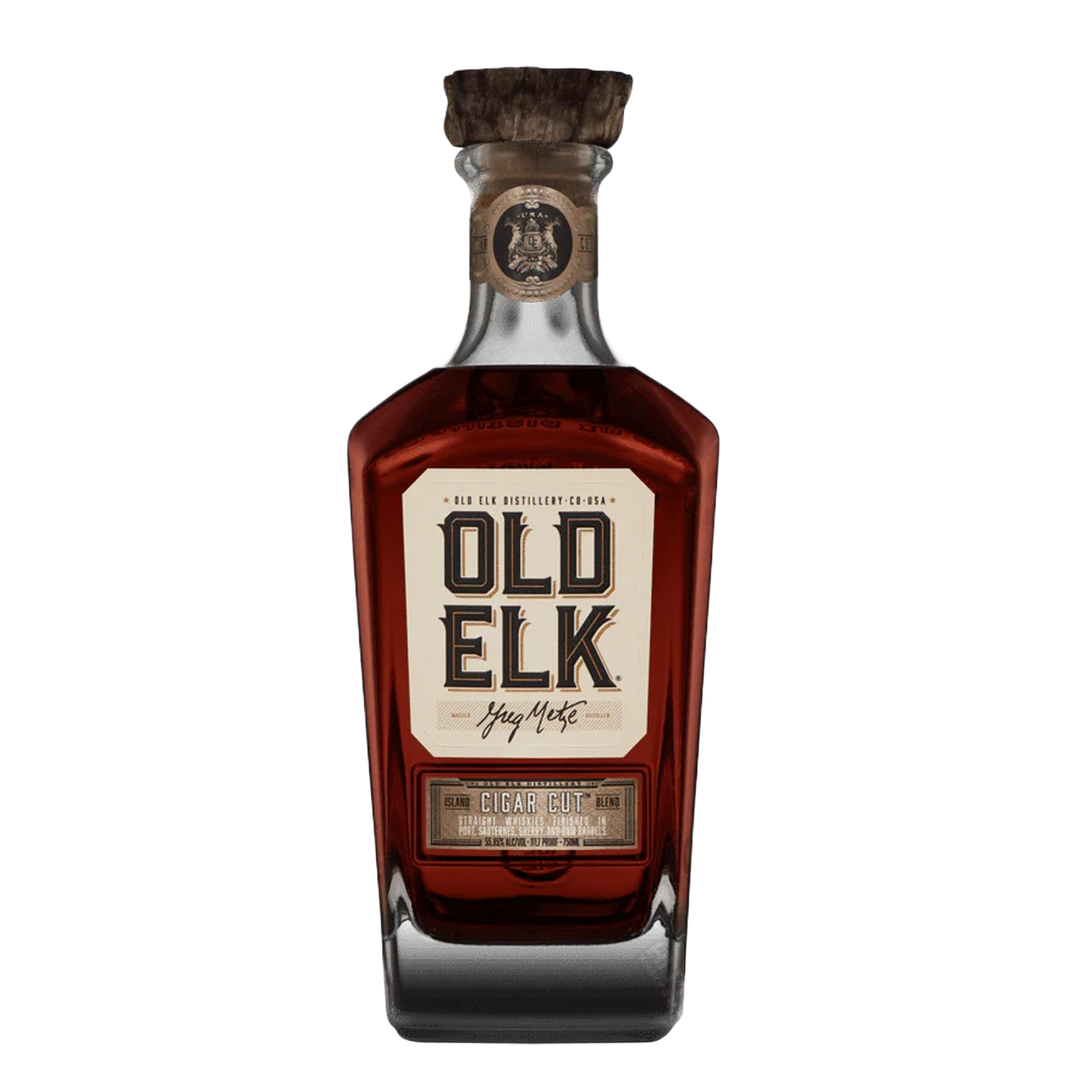 Old Elk Cigar Cut Island Blend Whiskey 111.7 Proof 750ml