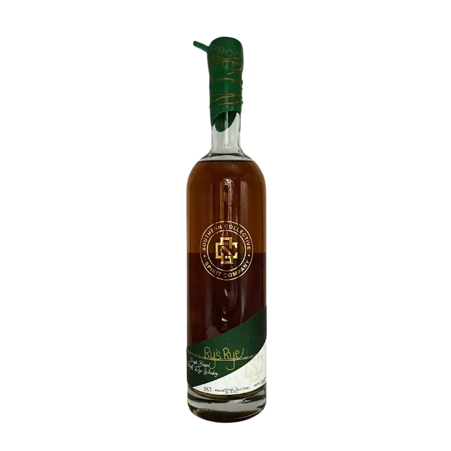 Southern Collective Single Barrel Rye Whiskey 'ry's Rye' 750ml