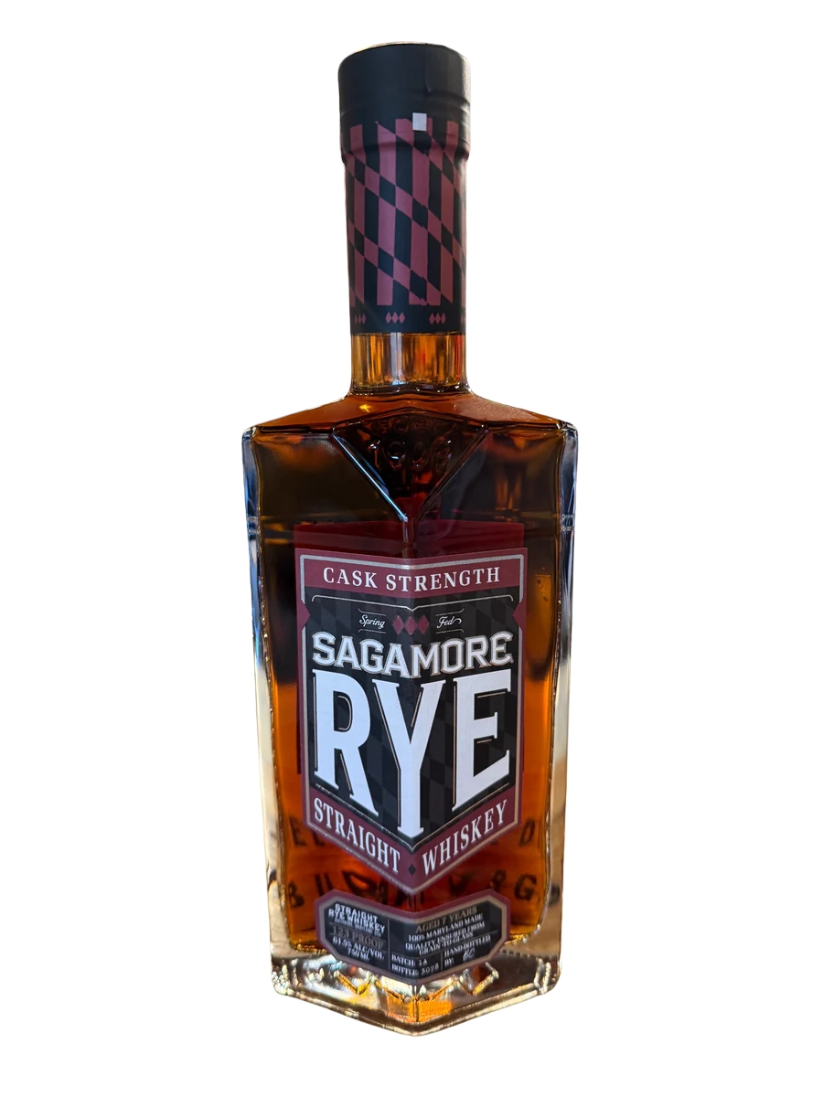 Sagamore Spirit Cask Strength Straight Rye Whiskey 123 Proof 750ml
