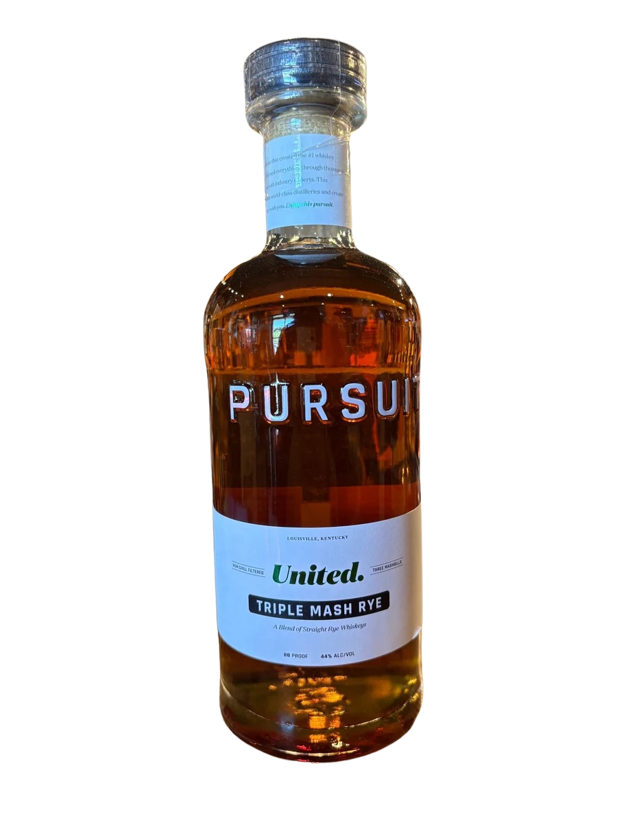 Pursuit United Triple Mash Rye 88 Proof 700ml