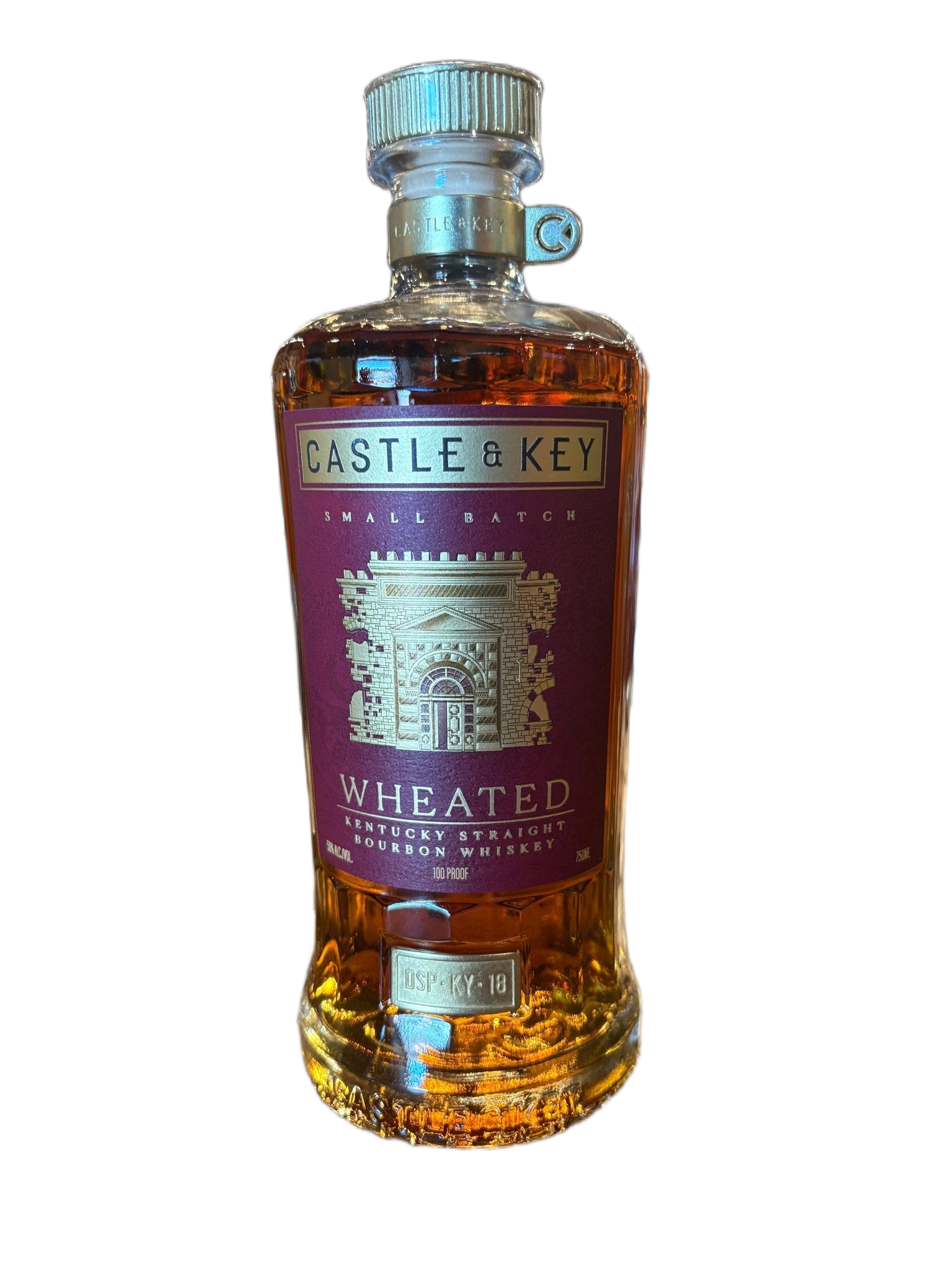 Castle & Key Wheated Bourbon Small Batch 750ml