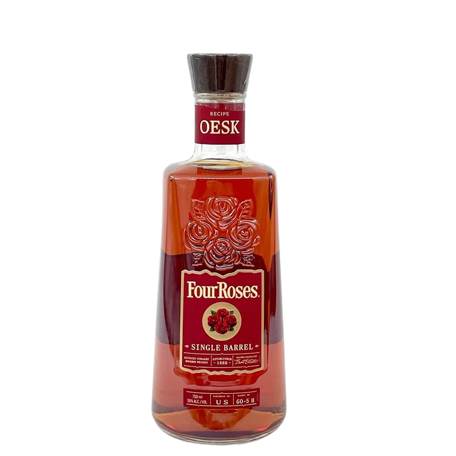 Four Roses Single Barrel Oesk Bourbon Whiskey 100 Proof 750ml