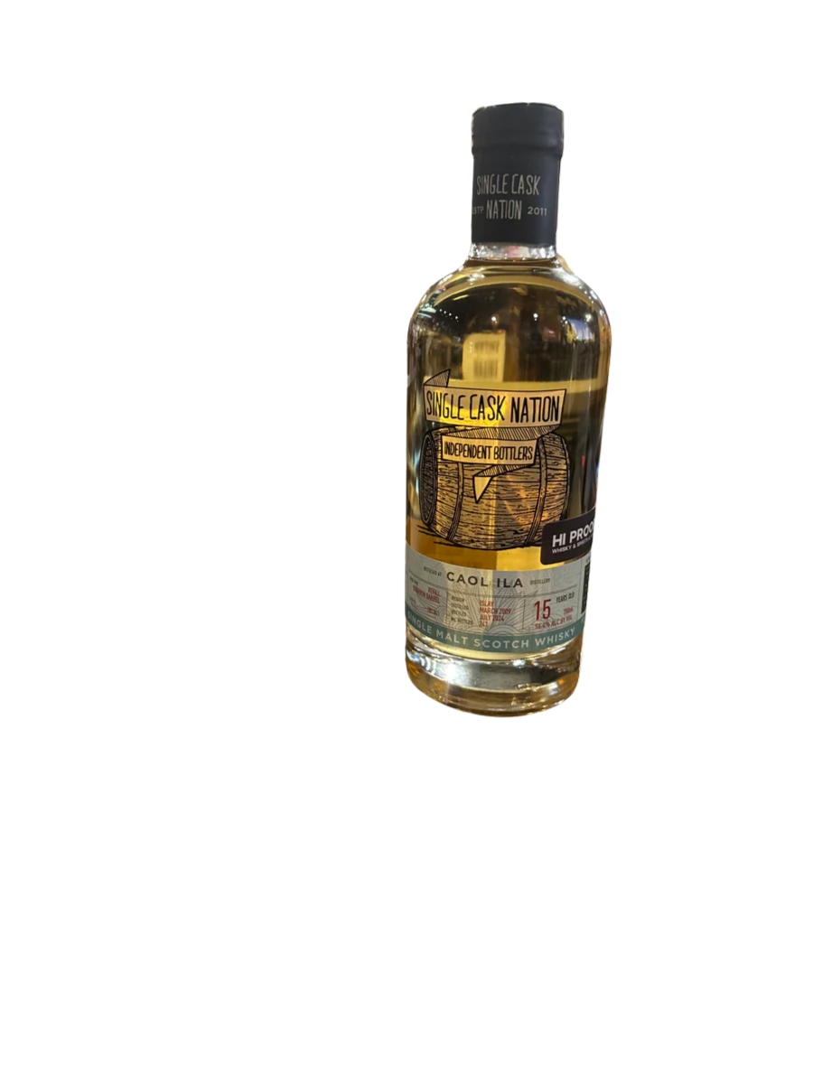 The Single Cask Nation Caol Ila 2009 15 Year Cask#181341 56.4 % Alc 750ml