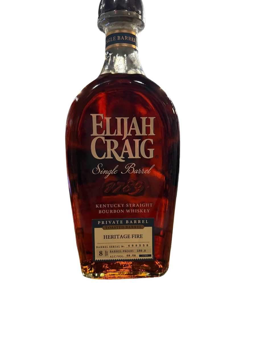 Elijah Craig Toasted Barrel “heritage Fire” 8 Year 139.2 Proof 750ml