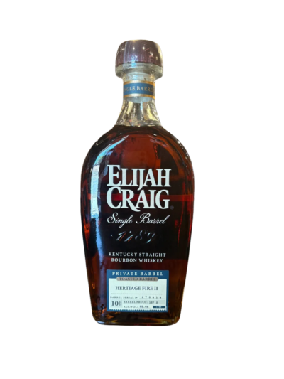 Elijah Craig Toasted Bourbon 127.2 Proof 10 Years "Heritage Fire II" 750ml